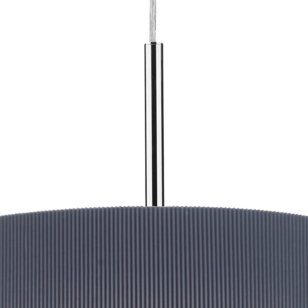 Zaragoza 3 Light Pendant Grey 40cm<br>Grey