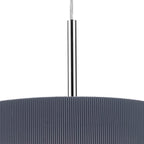 Zaragoza 3 Light Pendant Grey 40cm<br>Grey