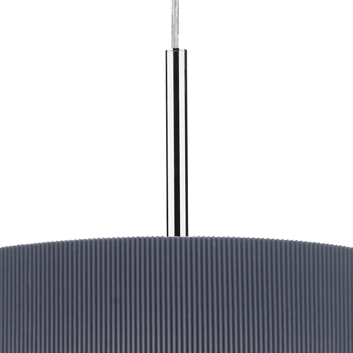 Zaragoza 3 Light Pendant Grey 40cm<br>Grey