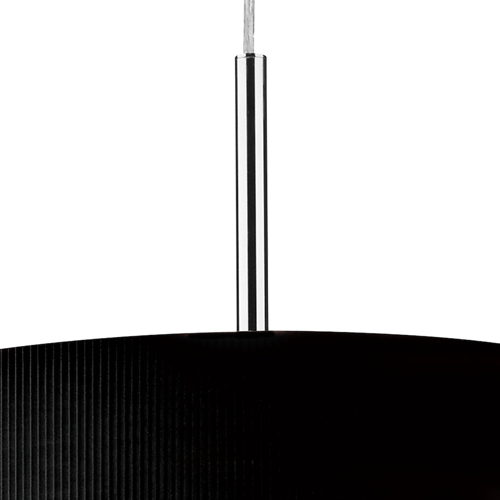 Zaragoza 3 Light Pendant Black 60cm<br>Black