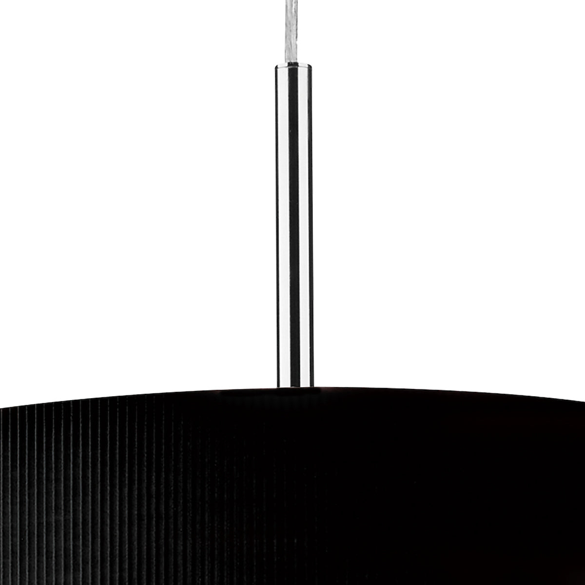 Zaragoza 3 Light Pendant Black 60cm<br>Black