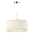 Zaragoza 3 Light Pendant Cream 60cm<br>Cream