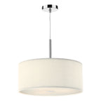 Zaragoza 3 Light Pendant Cream 60cm<br>Cream