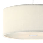 Zaragoza 3 Light Pendant Cream 60cm<br>Cream