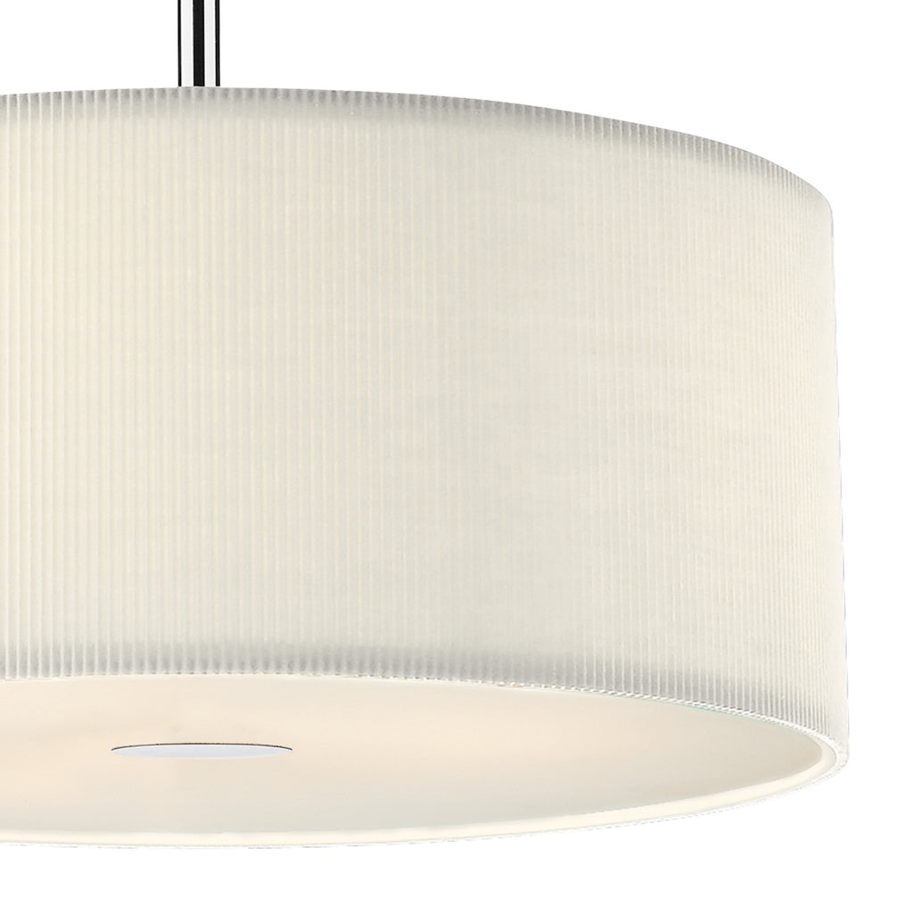 Zaragoza 3 Light Pendant Cream 60cm<br>Cream