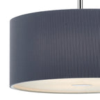 Zaragoza 3 Light Pendant 60cm Grey<br>Grey