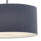 Zaragoza 3 Light Pendant 60cm Grey<br>Grey