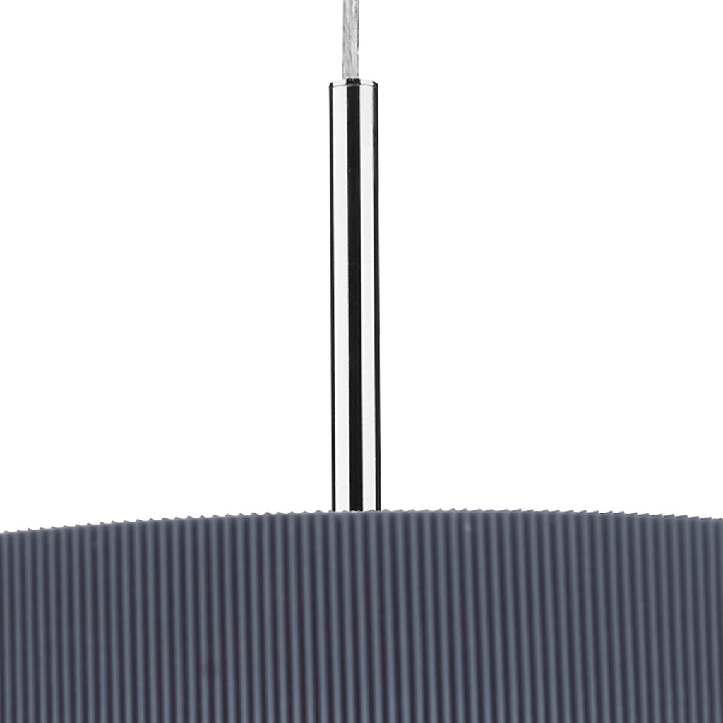 Zaragoza 3 Light Pendant 60cm Grey<br>Grey