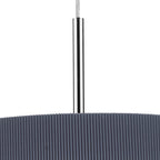 Zaragoza 3 Light Pendant 60cm Grey<br>Grey