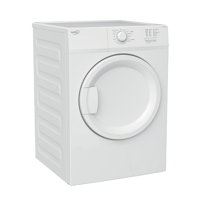 Zenith ZDVS700W 7kg Vented Tumble Dryer - White