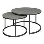 Zico Grey Ceramic Coffee Table Set - Pair