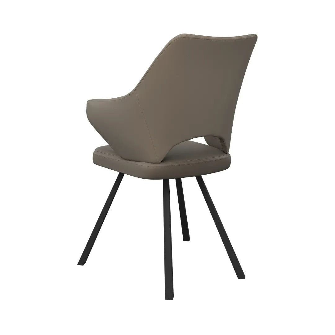 Zola Dining Chair Taupe - Pair