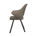 Zola Dining Chair Taupe - Pair