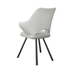 Zola Dining Chair White - Pair