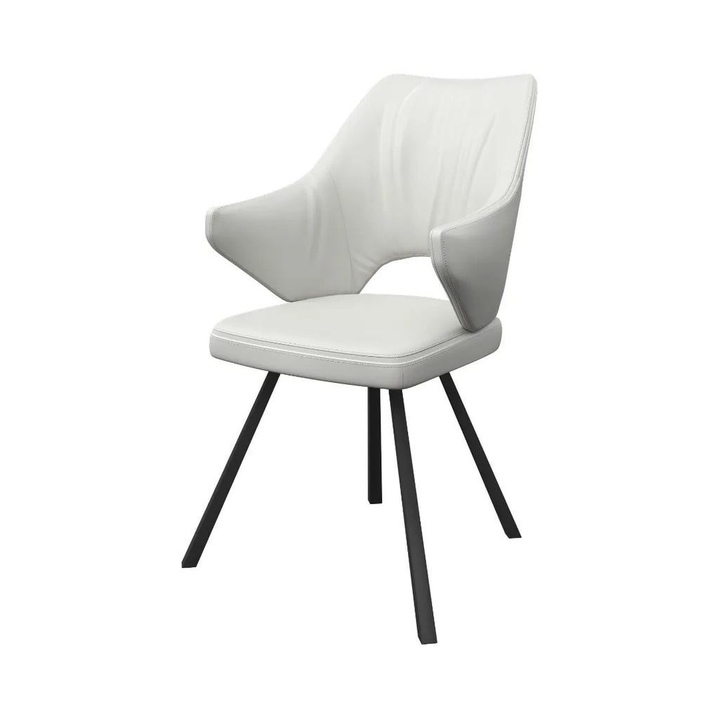 Zola Dining Chair White - Pair