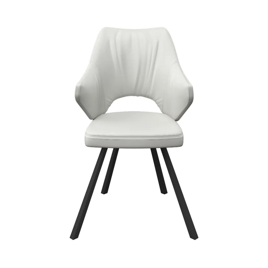 Zola Dining Chair White - Pair