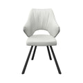 Zola Dining Chair White - Pair
