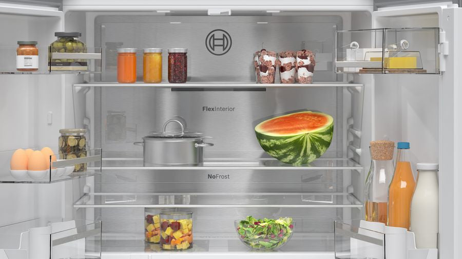 Bosch Series 4 KFN96APEAG Frost Free American Fridge Freezer - Stainless Steel Effect