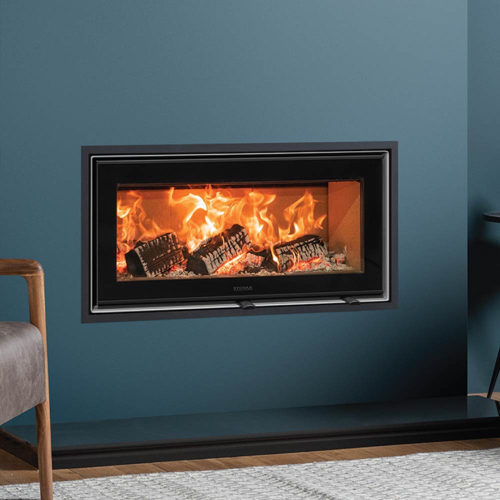 Stovax Studio Air 2 Cassette Woodburning Fire Frame Options