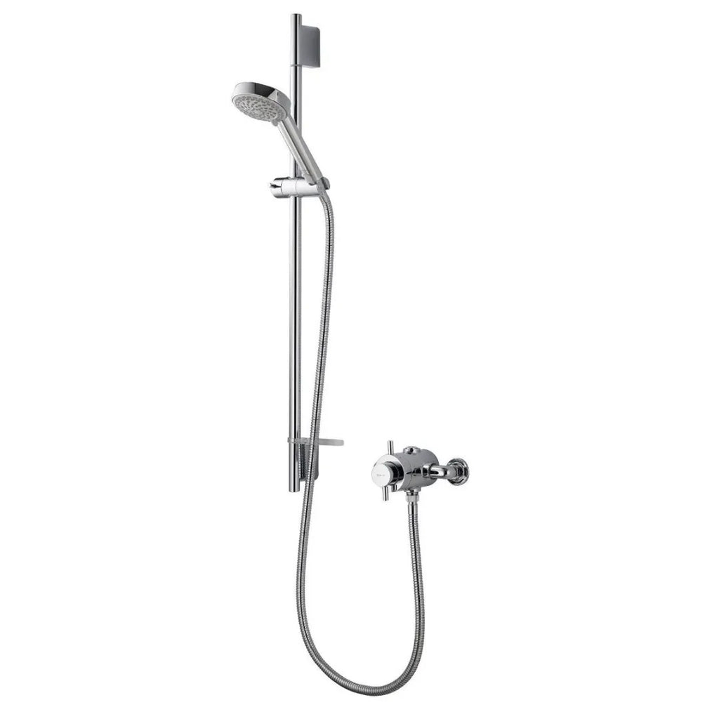 Aqualisa Aspire Shower Mixer With Adjustable Head - Chrome