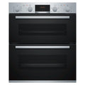 Bosch Series 4 NBS533BS0B Built Under Electric Double Oven - Stainless Steel