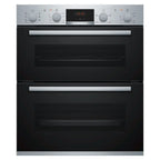 Bosch Series 4 NBS533BS0B Built Under Electric Double Oven - Stainless Steel