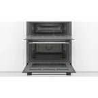 Bosch Series 4 NBS533BS0B Built Under Electric Double Oven - Stainless Steel