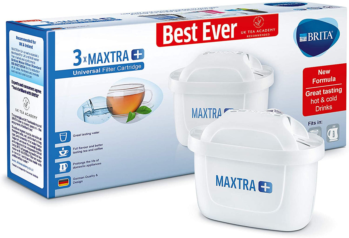 BRITA MAXTRA+ Water Filter Cartridges Pack of 3