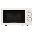 Hamilton Beach HBMX79SSW 20L Manual Microwave With Stainless Steel Cavity-White