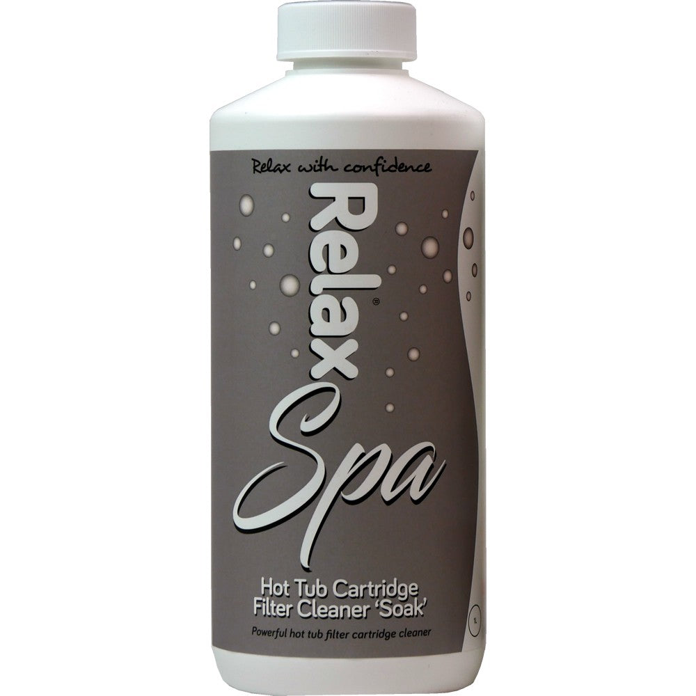 1L Relax Spa Cartridge Filter Cleaner (Soak)