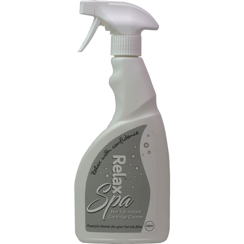 500ml Relax Spa Instant Cartridge Filter Cleaner (Spray)