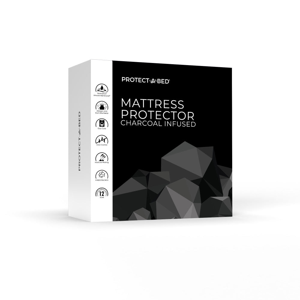 Protect-A-Bed Charcoal Infused King Mattress Protector 150cm