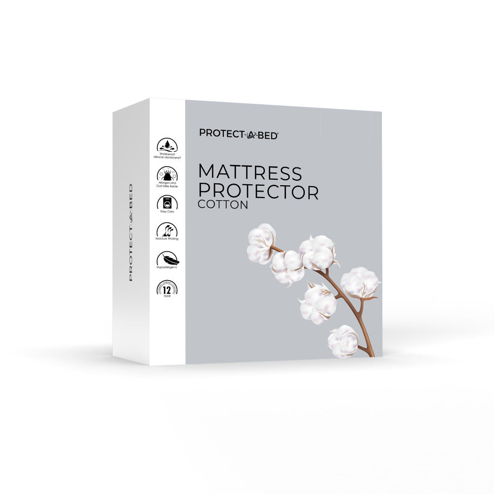 Protect-A-Bed Cotton Double Mattress Protector 135cm