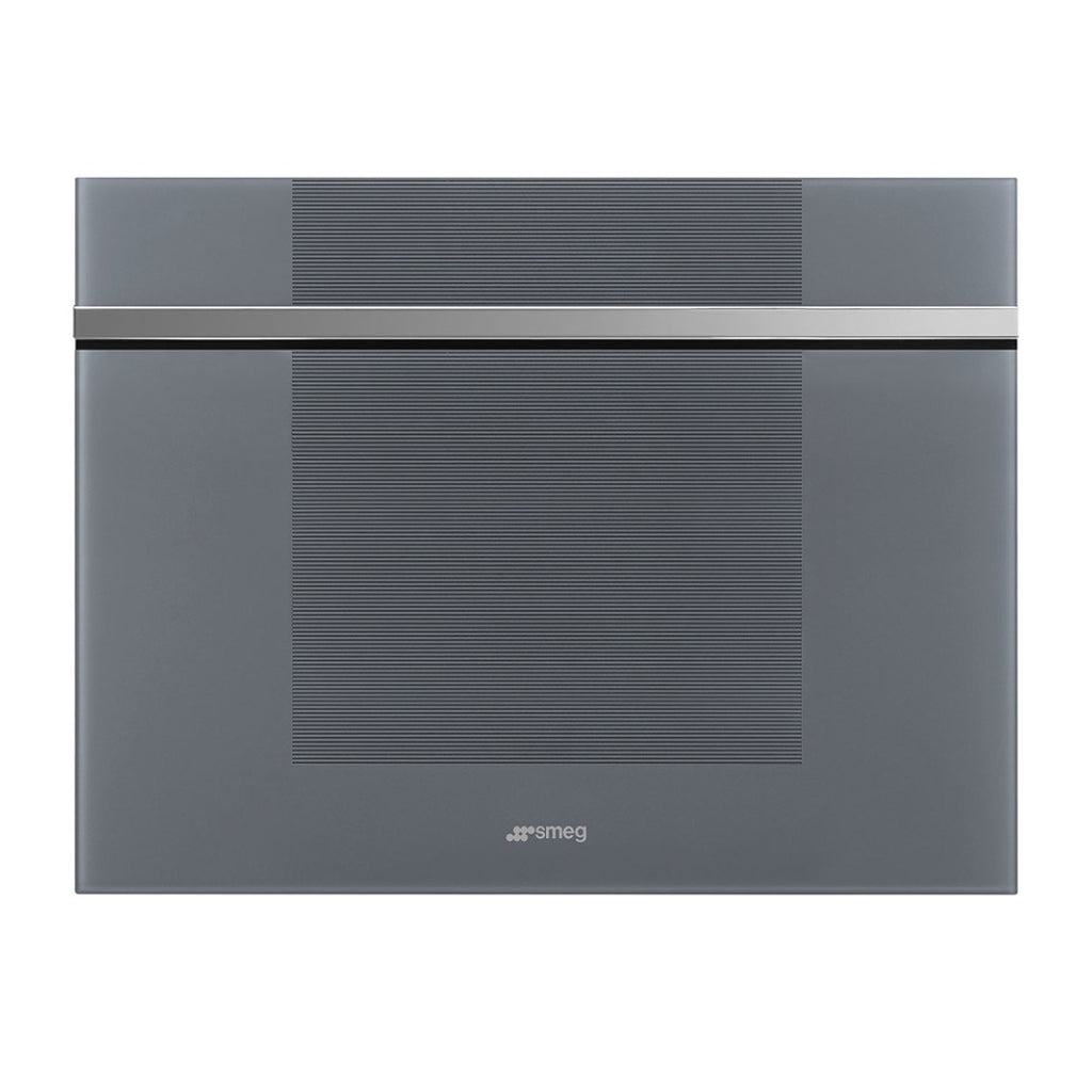 Smeg CVI121S3 Linea Compact Wine Cooler Reversible hinge in Silver Glass