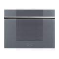 Smeg CVI121S3 Linea Compact Wine Cooler Reversible hinge in Silver Glass