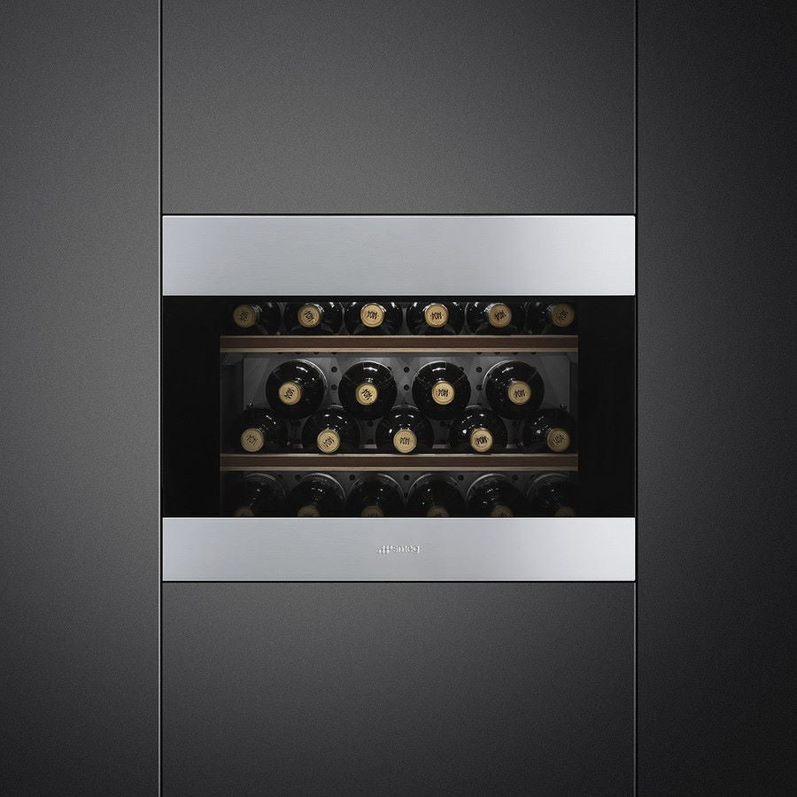Smeg CVI321X3 Classic Wine Cooler with Reversible Hinge Stainless Steel