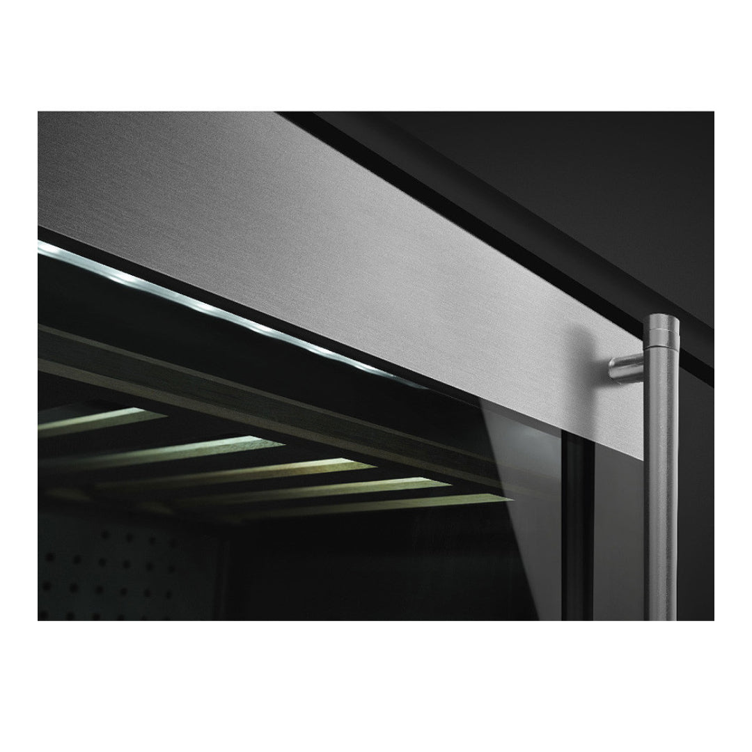 Smeg CVI338LX3 Classic Under Counter Wine Cooler with Left Hand Hinge Stainless Steel
