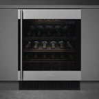 Smeg CVI338RX3 Classic Under Counter Wine Cooler with Right Hand Hinge Stainless Steel