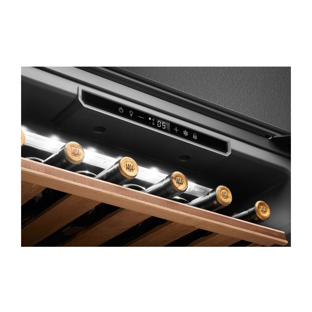 Smeg CVI621NR3 Dolce Stil Novo Wine Cooler Reversible Hinge Eclipse Glass