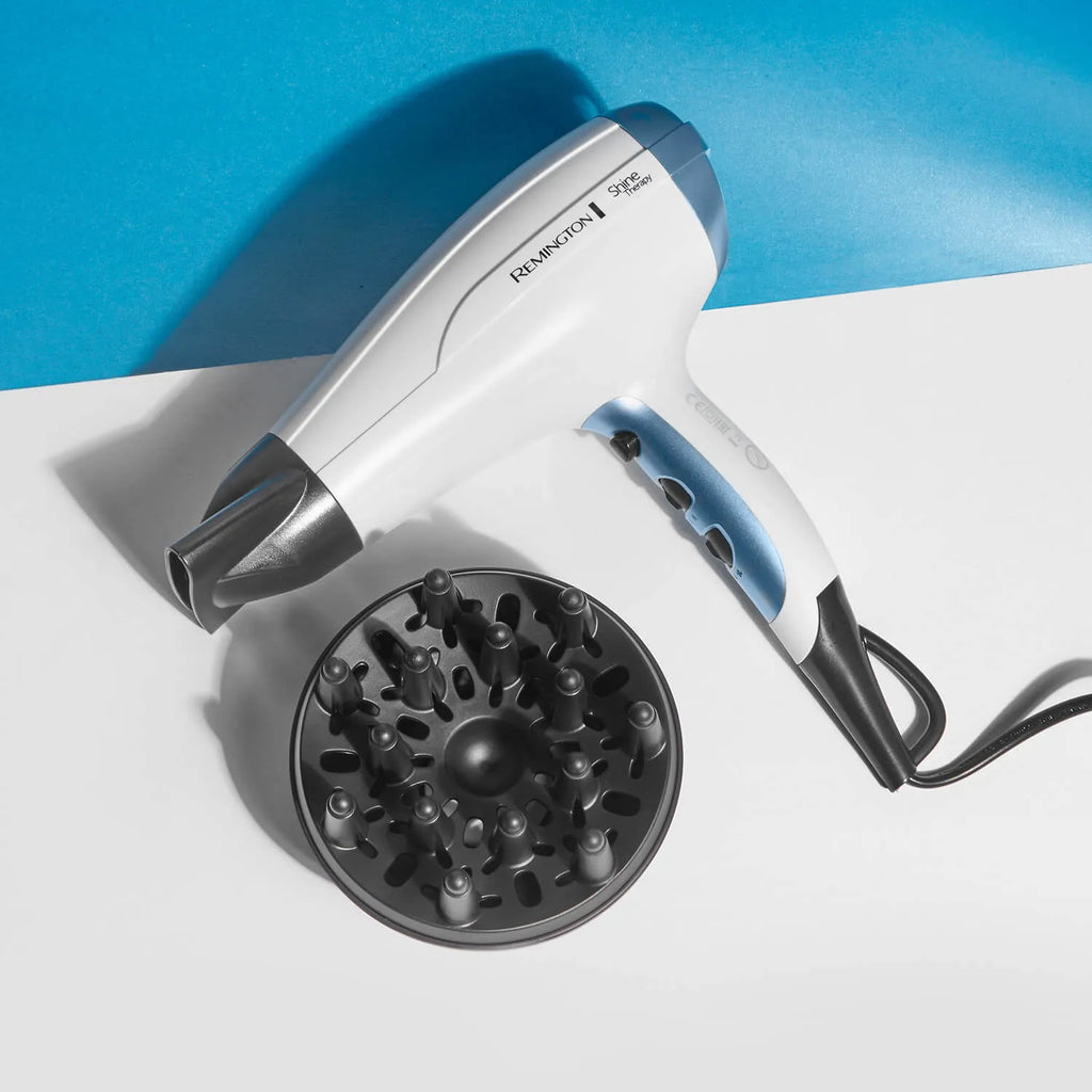 Remington Shine Therapy D5216 Hair Dryer2300W - White & Teal