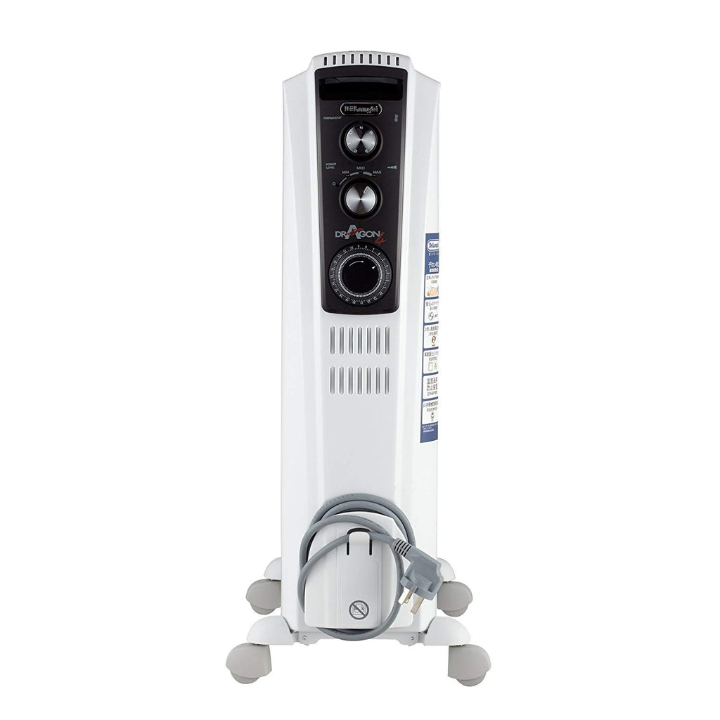 Delonghi Dragon 4 TRD40820T Oil Filled Radiator 2000W - White