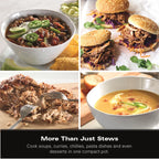 Hamilton Beach HBCDE650BLK 6.5L Digital Oval Slow Cooker - Black