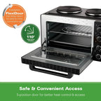 Hamilton Beach HB28HDB  28L Mini Oven with Double Hotplate