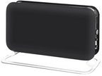 Mill SG2000LED BLACK 2000W Portable Convection Heater Floor Standing LED-Black