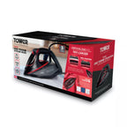 Tower T22034RED Ceraglide XL Soleplate One Temp  Steam Iron