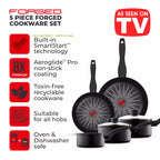 Tower T800304 Smart Start 5pc Cookware Set