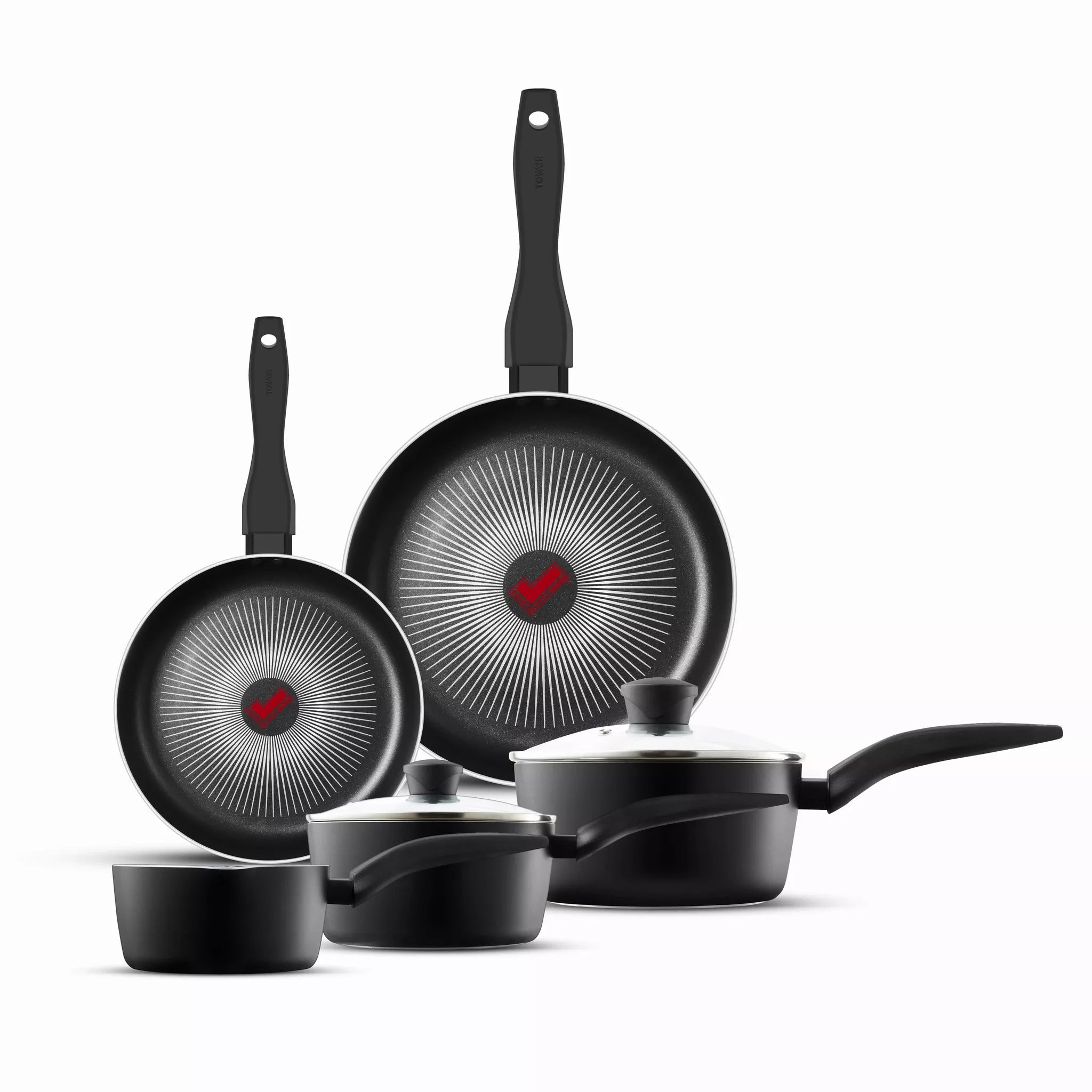 Tower T700314 Smart Start Gourmet 5 Piece Cookware Set
