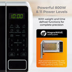 Tower T24045WHT 20L 800W Digital Microwave-White