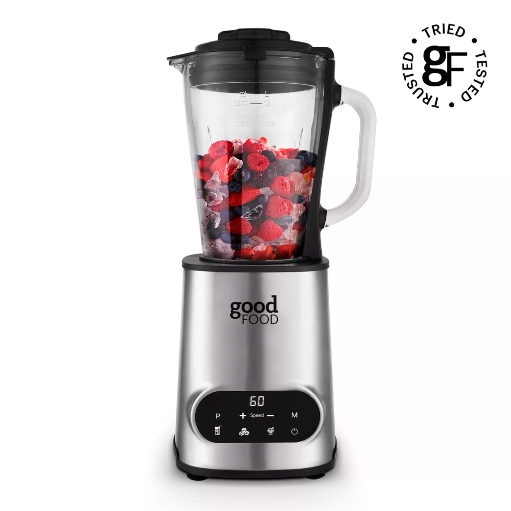 Good Food By Tower GF12013 Digital 1.5L Jug Blender with 5 Speed Settings - 1200W - Stainless Steel