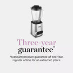 Good Food By Tower GF12013 Digital 1.5L Jug Blender with 5 Speed Settings - 1200W - Stainless Steel